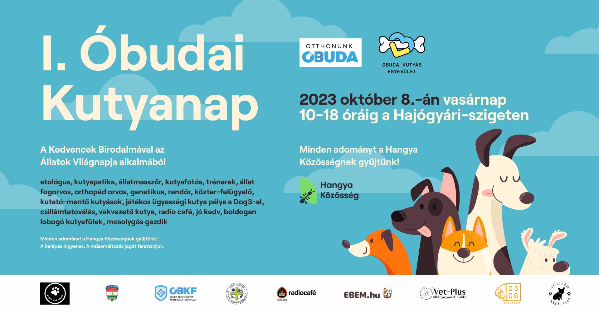 I. ÓBUDAI KUTYANAP a Kedvencek Birodalmával, az Állatok Világnapja alkalmából